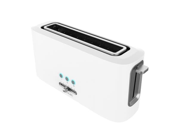 Cecotec 03189, 2 skiver, Hvit, Plast, Rustfritt stål, Nivå, 980 W, 220 - 240 V