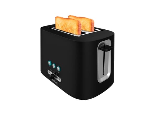 Cecotec 03179, 2 viipale(i)ta, Musta, Muovi, Painikkeet, Vipu, 980 W, 220 - 240 V