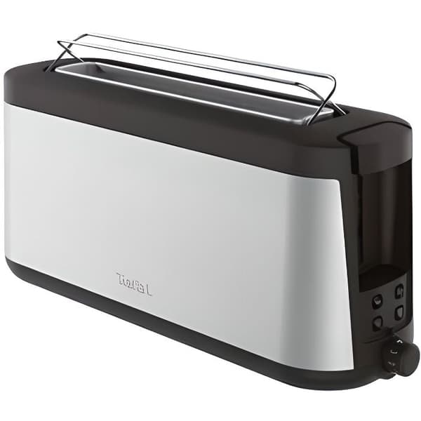 Tefal Element TL430811 brödrost - 1 plats - 7 bryningsnivåer - avfrostning - rostfritt stål