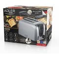 Miniatyrbillede 7 af 9: Brødrister Adler AD 3222 1000 W