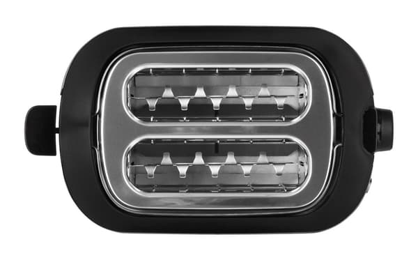 Philips Viva Collection HD2637/90 brødrister 2 skiver Sort, Rustfrit stål