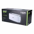 Miniatyrbillede 1 af 4: Brødrister EDM 07799 White Design 1400 W Dobbelt slot