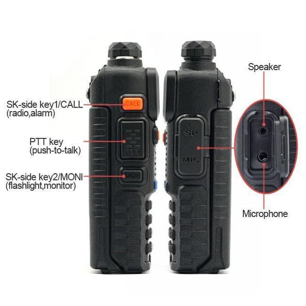 Baofeng UV-5R VHF UHF Dual Band Walkie Talkie Com radio Jagtradio