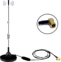 Miniatyrbillede 1 af 3: Albrecht MAG31 DAB+ Magnetfußantenne + Verstärker Band III, 3m kabel + SMB-Stecker DAB+ magnetisk baseantenne Med forstærker