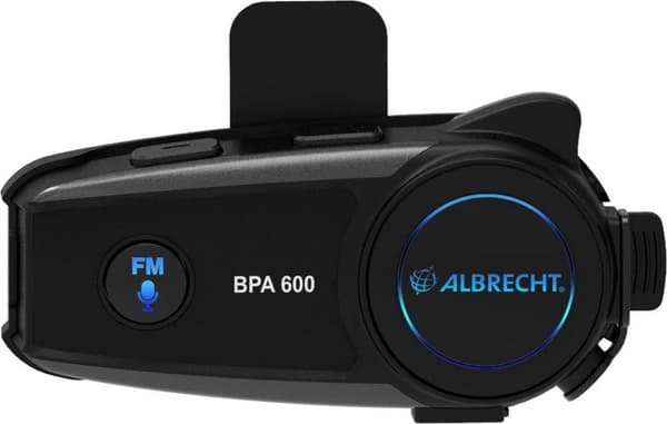 Albrecht BPA-600 15550 Bluetooth Motorbike Headset Musiikki + navigointi + puhelin