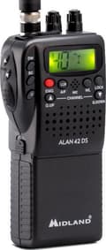 Miniatyrbillede 1 af 8: Midland Alan 42 DS AM-FM 27mc to-vejs radio