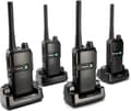 Miniatyrbillede 1 af 8: Albrecht Tectalk Worker 3 4er 29826 PMR walkie-talkie Sæt med 4 stk.