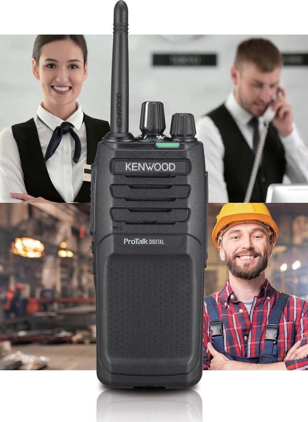 Kenwood TK-3701DE radiopuhelin - lisenssivapaa - 48 kanavaa ja akkulaturi