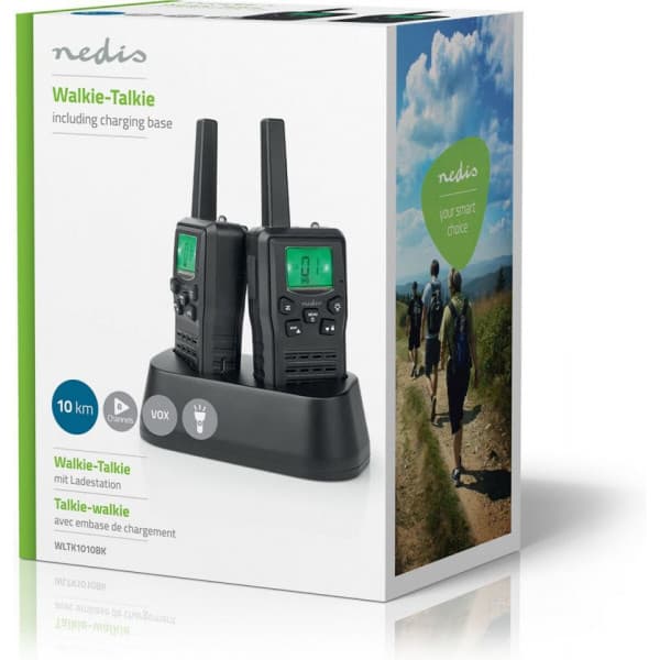 Nedis walkie-talkie WLTK1010BK