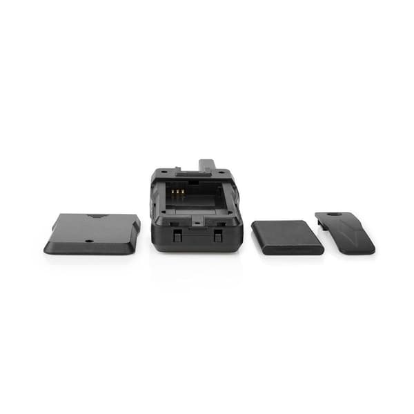 Nedis Walkie-Talkie Set | 2 håndsett | Opp til 10 km | Frekvens kanal: 8 | PTT / VOX | Opp til 6 timer | Ladestasjon inkludert | Hodetelefonutgang | S
