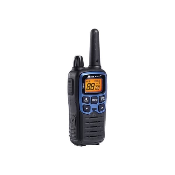 Midland XT60 bärbar 2-bands PMR-LPD 446MHz, 433MHz radio (2-pack)