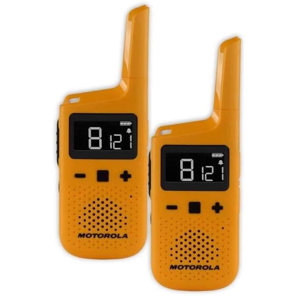 MOTOROLA TALKABOUT T72 walkie-talkies - Gul - Räckvidd 8 km - PMR446 - 16 kanaler - 121 koder