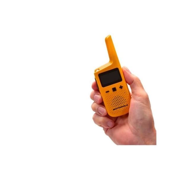 MOTOROLA TALKABOUT T72 walkie-talkies - Gul - Räckvidd 8 km - PMR446 - 16 kanaler - 121 koder