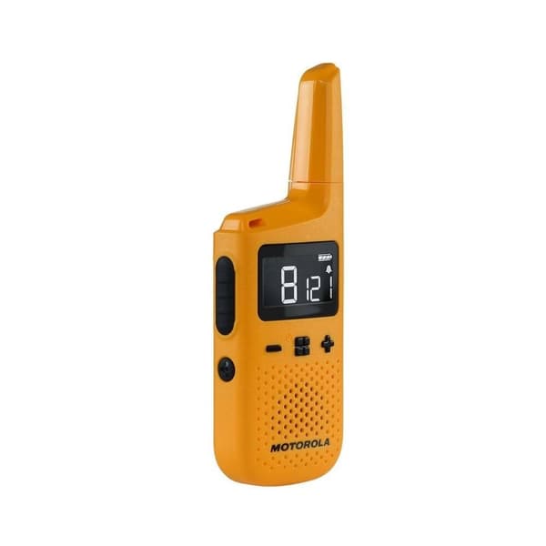 Motorola T72 walkie talkie 16 kanaler, gul