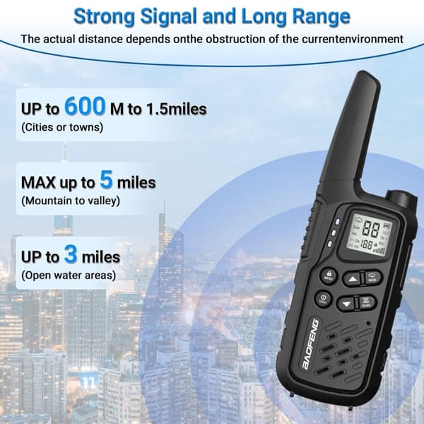 Walkie-Talkie Baofeng BF-T25E Sort