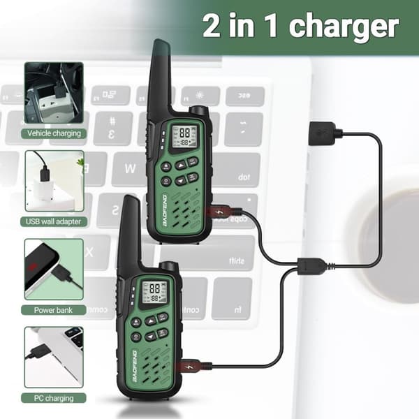 Walkie-Talkie Baofeng BF-T25E Grøn