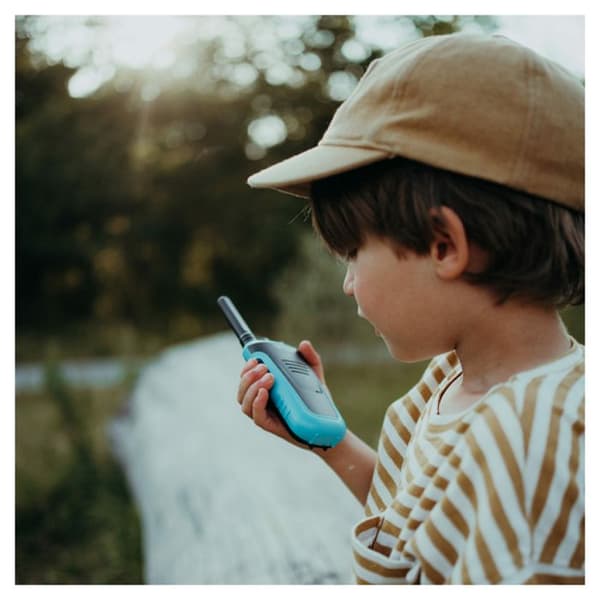 Kidywolf - Kidytalk par blå röda walkie talkies - NESPART