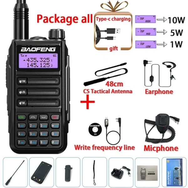 Walkie Talkie, Lang Rækkevidde, Vandtæt, Grøn Pakke 1