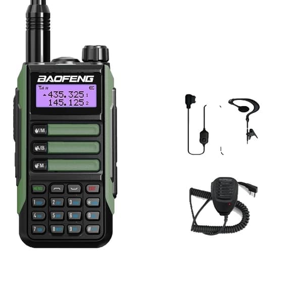 Walkie Talkie, Lang Rækkevidde, Vandtæt, Grøn Pakke 1