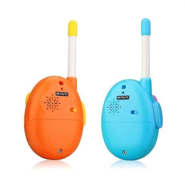 RETEVIS RB616 Walkie Talkie för barn - Tecknad serie - Licensfri - 2 färger - 2 AAA-batterier