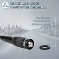 Miniatyrbild 5 av 6: Retevis RHD771 Antenn SMA-F Dubbelband 144/430MHz VHF/UHF, Kompatibel med Baofeng UV-5R GT-5R, RT5R RA79 RT3S, Qansheng UVK5