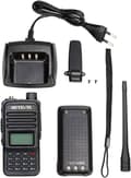 Miniatyrbild 6 av 6: Retevis RT85 Bärbar Talkie Walkie Lång Räckvidd, Professionell Amatörradio 200 Kanaler, 2m/70cm, FM Radio, VOX, DTMF, för Äventyr