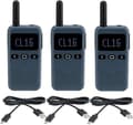 Miniatyrbild 1 av 6: Retevis RB619 Talkie Walkie, PMR446 utan licens, uppladdningsbar, dioddisplay, VOX, professionell talkie walkie för restaurang