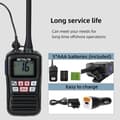 Miniatyrbild 3 av 6: Retevis RM01 Marinradio, IP67 Vattentålig VHF Walkie Talkie, Vibration, Flytande 88 Kanaler, Bärbar, för Kajak Fiskebåt