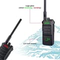 Miniatyrbild 6 av 6: Retevis RT86 Talkie Walkie Professionell, Talkie Walkie Lång Räckvidd med Mikrofon Högtalare, 2600mAh USB-laddning, för Logistik