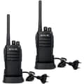 Miniatyrbild 1 av 4: Retevis RT21 Uppladdningsbar Walkie Talkie, PMR446 16-kanals CTCSS/DCS Transceiver 1100mAh batteri Avtagbar antenn TOT