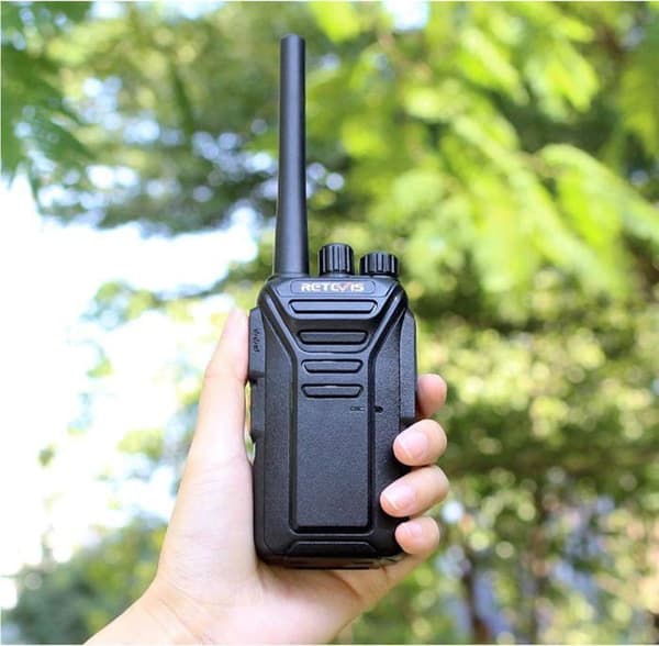 Retevis RT27 Walkie Talkies Professionell, Lång Räckvidd Walkie Talkie Uppladdningsbar, RMR446 VOX, för Restaurang, Säkerhet (6 stycken)