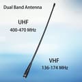 Miniatyrbild 6 av 6: Retevis RHD771 Antenn SMA-F Dubbelband 144/430MHz VHF/UHF Talkie Walkie Antenn, För Baofeng UV5R BF888S, RT5R RA79, Qansheng UVK5