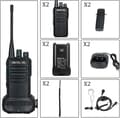 Miniatyrbild 6 av 6: Retevis RB629 Talkie Walkie, PMR446 Professionell Talkie-Walkie Robust med Trådlös Kloningsfunktion, Nödlarm, VOX