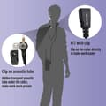 Miniatyrbild 4 av 6: Retevis Walkie Talkie Headset-hörlur kompatibel med RETEVIS RT24 RT22 RT27 RT5R H777 Baofeng UV-5R BF-888S BF-88E Kenwood HYT