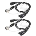 Miniatyrbild 1 av 6: Retevis Walkie Talkie Headset-hörlur kompatibel med RETEVIS RT24 RT22 RT27 RT5R H777 Baofeng UV-5R BF-888S BF-88E Kenwood HYT