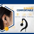 Miniatyrbild 2 av 6: Retevis R111 Walkie Talkie hörsnäcka 2-stifts G-form justerbar volym hörsnäcka Headset kompatibel RT24 RT27 BaoFeng Sunreal Kenwood