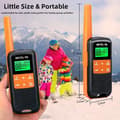 Miniatyrbild 4 av 6: Retevis RT649 Talkie Walkie Professionell, Uppladdningsbar PMR446 Talkie Walkie, IP65 Vattentät, USB-laddning för Camping Vandringar