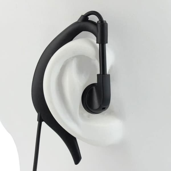 Retevis R111 Talkie Walkie Öronlur Typ G 2 Stift Volymjusterbar Hörlurar För RT24 RT27 RT21 Baofeng BF-888s (10 Stk)