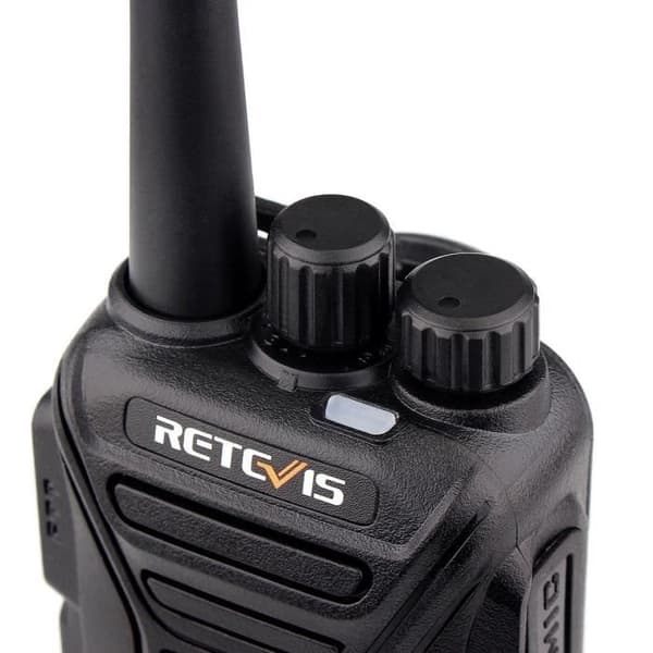 Retevis RT27 Walkie Talkies VOX Surveillance Uppladdningsbar licensfri 16 kanaler CTCSS/DCS 2-vägsradio (svart, 5)