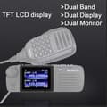 Miniatyrbild 3 av 4: Retevis RT73 Mobilradio, Dual Band Dual Monitor, DMR Digital/Analog, 4000 kanaler Inbyggd GPS, DMTF (1st, svart)