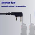 Miniatyrbild 4 av 6: Retevis USB-programmeringskabel, 2 stift kompatibel med RT24 RT27 RT622 RT619 RT5R RA79 RT3S Tid Radio Baofeng UV-5R BF-888S BF-88E