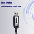Miniatyrbild 5 av 6: Retevis USB-programmeringskabel, 2 stift kompatibel med RT24 RT27 RT622 RT619 RT5R RA79 RT3S Tid Radio Baofeng UV-5R BF-888S BF-88E