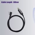 Miniatyrbild 6 av 6: Retevis USB-programmeringskabel, 2 stift kompatibel med RT24 RT27 RT622 RT619 RT5R RA79 RT3S Tid Radio Baofeng UV-5R BF-888S BF-88E