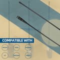 Miniatyrbild 2 av 6: Retevis RHD771 Walkie Talkie Antenn SMA-M Dual Band VHF/UHF High Gain kompatibel med RT3S RT81 Baofeng UV-3R YAESU WOUXUN TYT