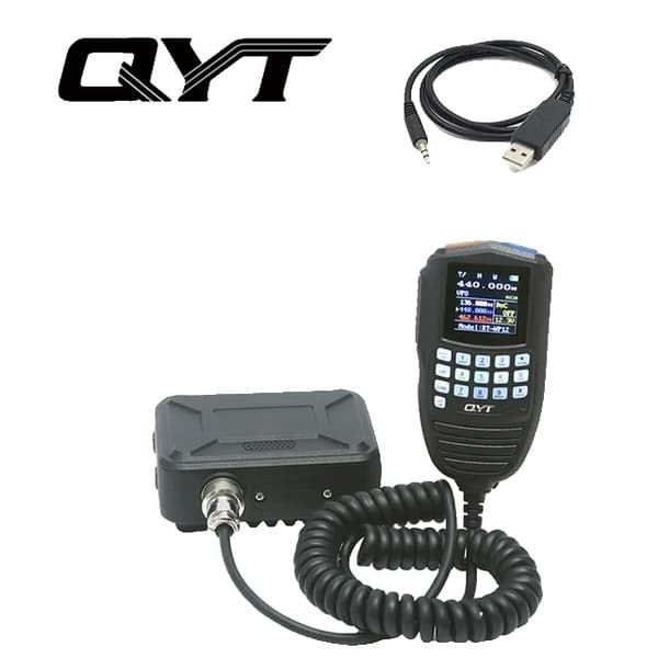 Dobbeltbånds mobilradio, 25W effektudgang, LCD-skærm, KT-9900-NL-770R KT-9900 Cable