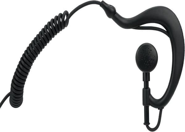 Retevis Talkie Walkie Hörlurs, 2 pin G Form Hörsnäcka För RT24 RT622 RT27 BaoFeng BF-888S BF-88E Kenwood Tvåvägsradio