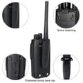 Miniatyrbild 3 av 4: Retevis RT21 Professional Walkie Talkie, PMR446 2W 16 kanaler CTCSS-DCS Uppladdningsbar VOX TOT Scan Monitor (svart, 5 datorer)