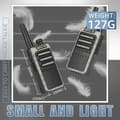 Miniatyrbild 5 av 6: Retevis RB666 Walkie Talkie, Uppladdningsbara Walkie Talkies med hörsnäckor, snabbladdning, PMR446 VOX, Squelch (4 st, svart)