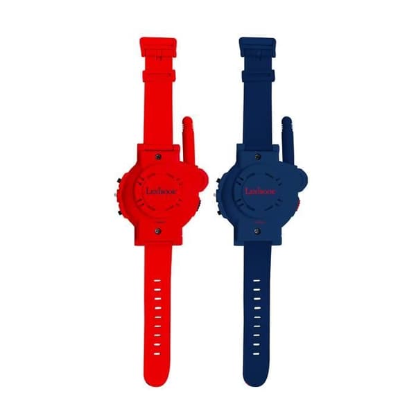 i 1 Walkie-Talkie SpiderMan 200m Watch - LEXIBOOK - Röd - För barn i åldern 3 år - Spiderman-licens