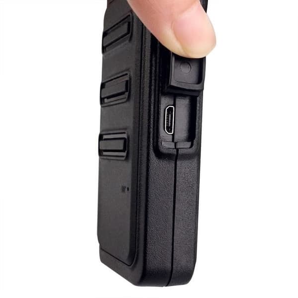 Retevis RT619 Mini Licensfri Walkie Talkie Professional PMR446 VOX Squelch Scan Surveillance (4 par, svart)